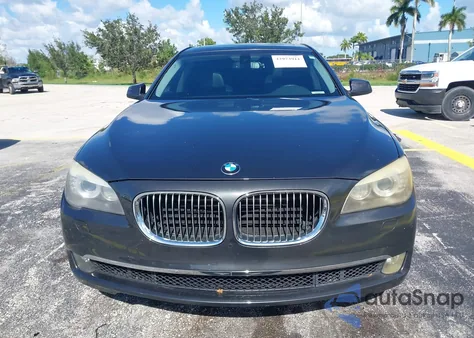 2011 BMW 750I xDrive from USA, damaged, VIN WBAKC6C51BC395119
